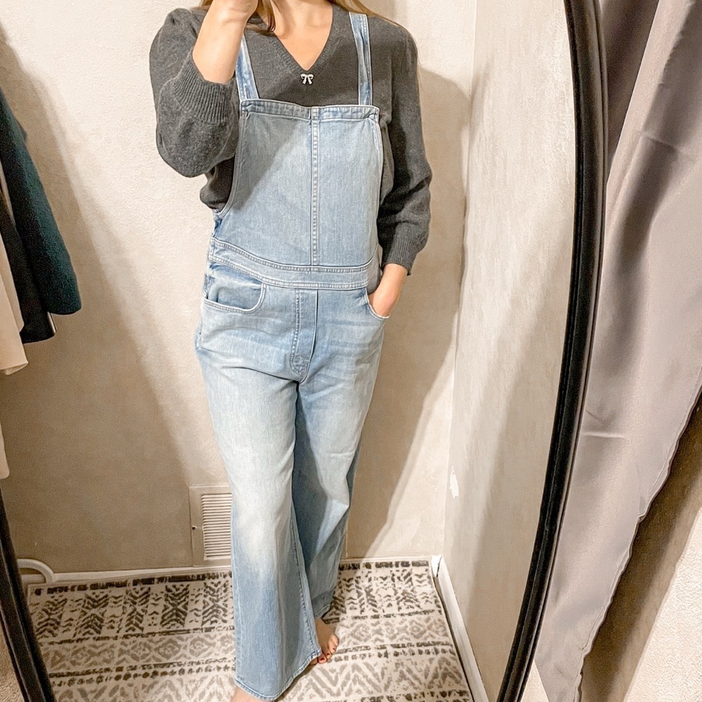 Mother The Greaser Wide Leg Overall 32